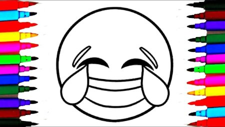 Смайлики для срисовки карандашом