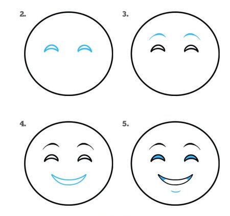 Смайлики для рисования