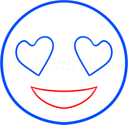 Рисунки смайлики для срисовки