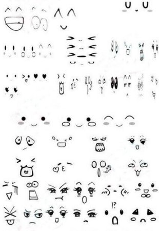 Прикольные смайлики карандашом