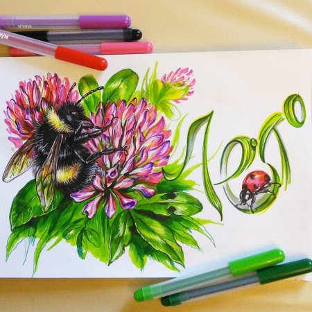 Уроки рисования маркерами