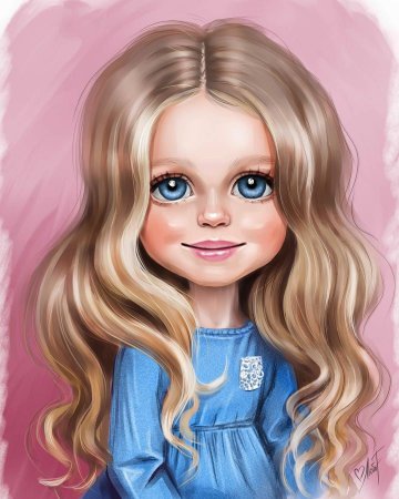 Девочка бабочка