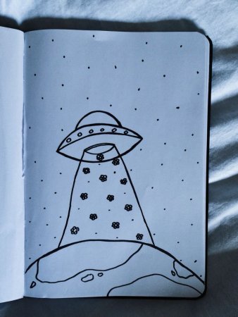 Маленькие рисунки для скейч бука