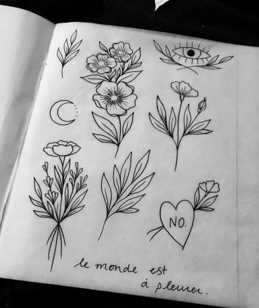 Лёгкие рисунки для скетчебука