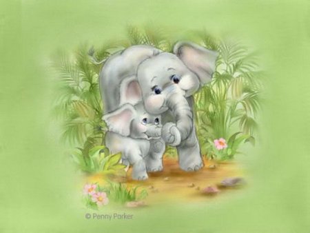 Открытки со зверятами