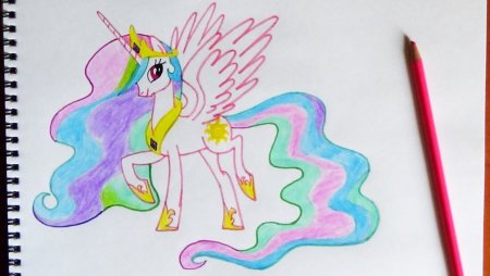 Рисование для детей пони