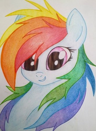 Лошадка рисунок