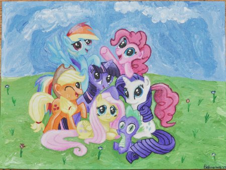 Как нарисовать пони