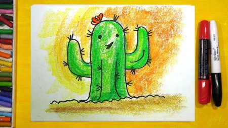 Рисунки разрисованные фломастерами