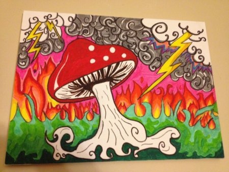 Радужные фломастеры