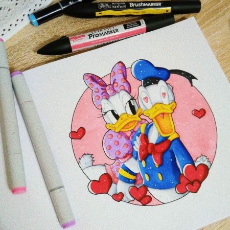 Рисунки фломастерами легкие