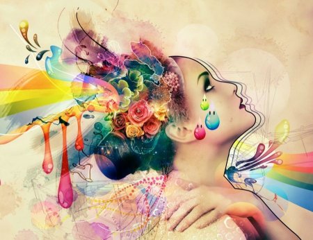 Яркие рисунки