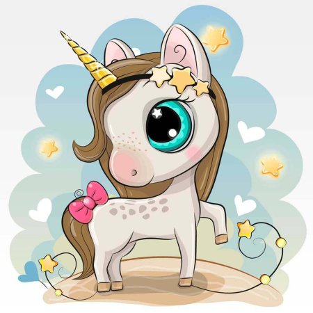 Единороги мультяшные