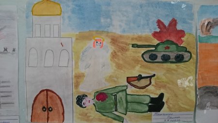 Дети войны рисунки