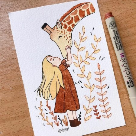 Рисунок длясскетчбука