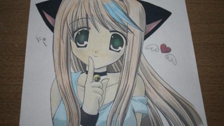 Аниме картинки для срисовки