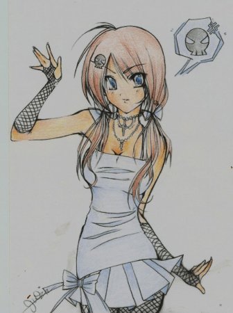 Интересные рисунки аниме