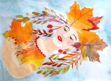 Иллюстрация на тему осень