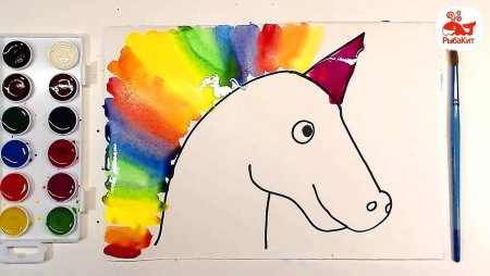 Рисование красками для малышей