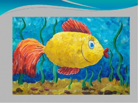 Картина акрилом Лев