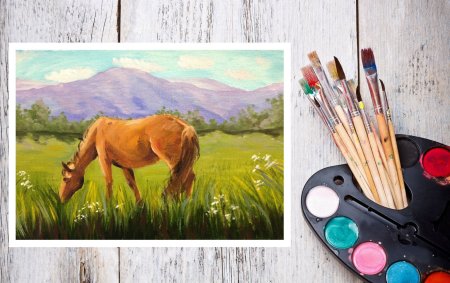 Интересные идеи для рисования гуашью