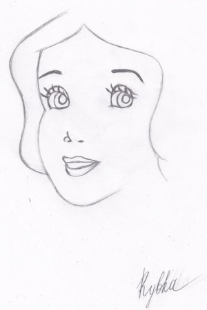 Красивые девушки карандашом