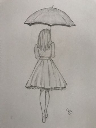 Рисунки для срисовки лёгкие люди