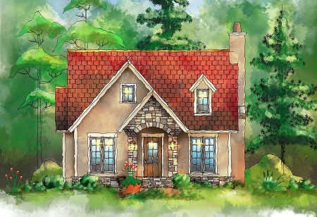 Нарисовать дом