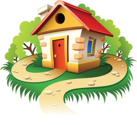 Домик вектор