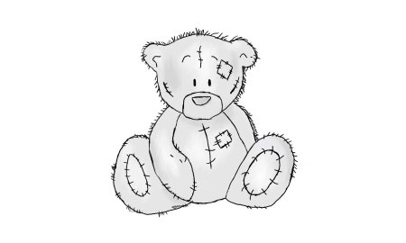 Картинки для срисовки мишки
