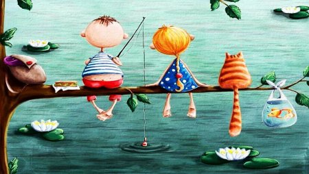 Котенок мультяшный