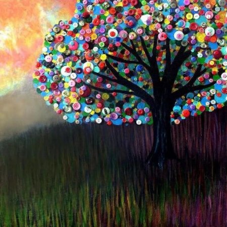 Необычные рисунки красками