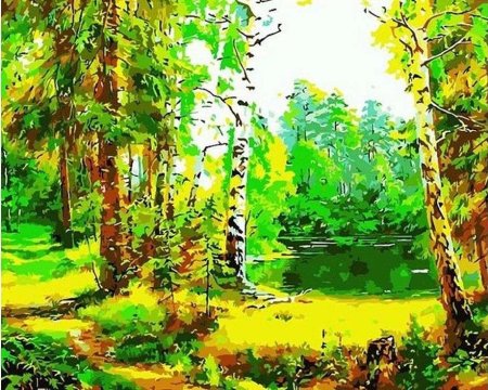 Иллюстрация леса