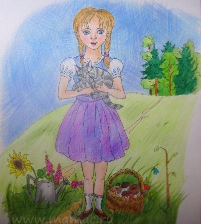 Красивые рисунки для детей 8 лет