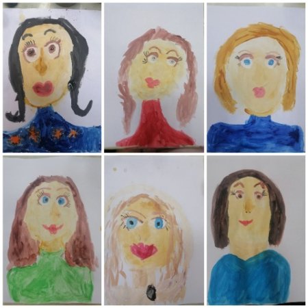 Портрет девушки карандашом