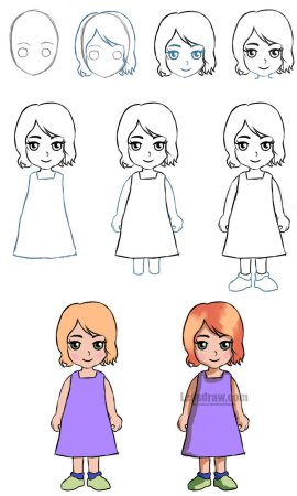 Красивый детский портрет