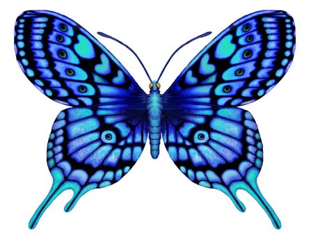 Нарисовать бабочку