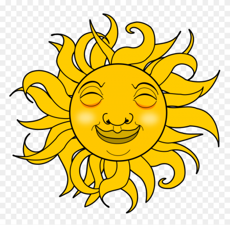 Солнышко рисунок