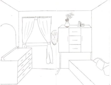 Рисунок детской комнаты