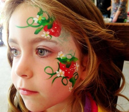 Летний аквагрим