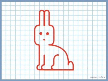 Раскраски в клеточку