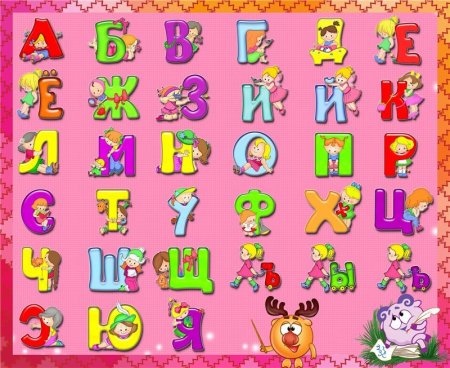 Алфавит и буквы