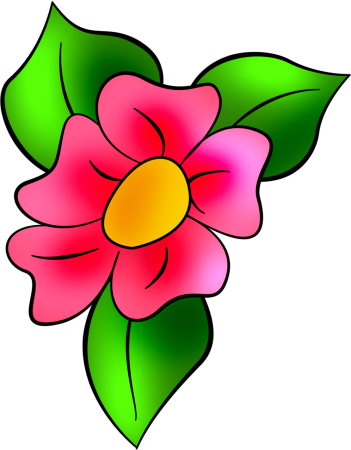 Цветы. Раскраска