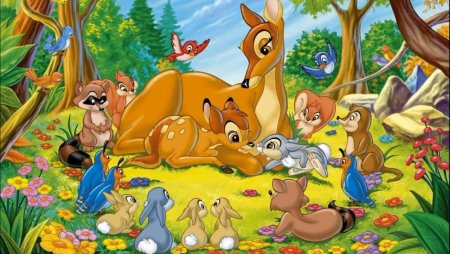 Бэмби герои мультика