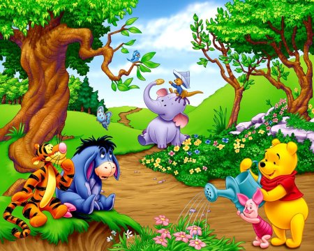 Фотообои Винни пух Дисней