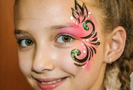 Аквагрим для подростка девочки