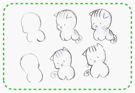 Поэтапные рисунки