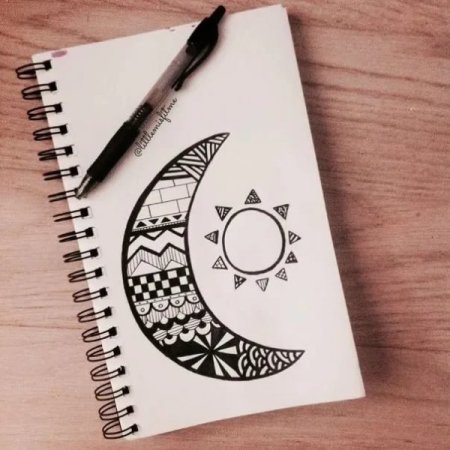 Маленькие рисунки в скетчбук