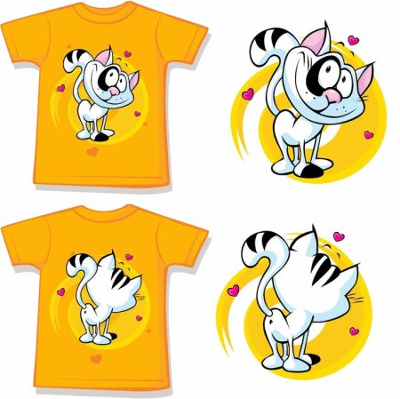 Футболки с векторными рисунками