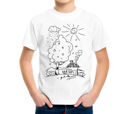 Роспись футболок для детей